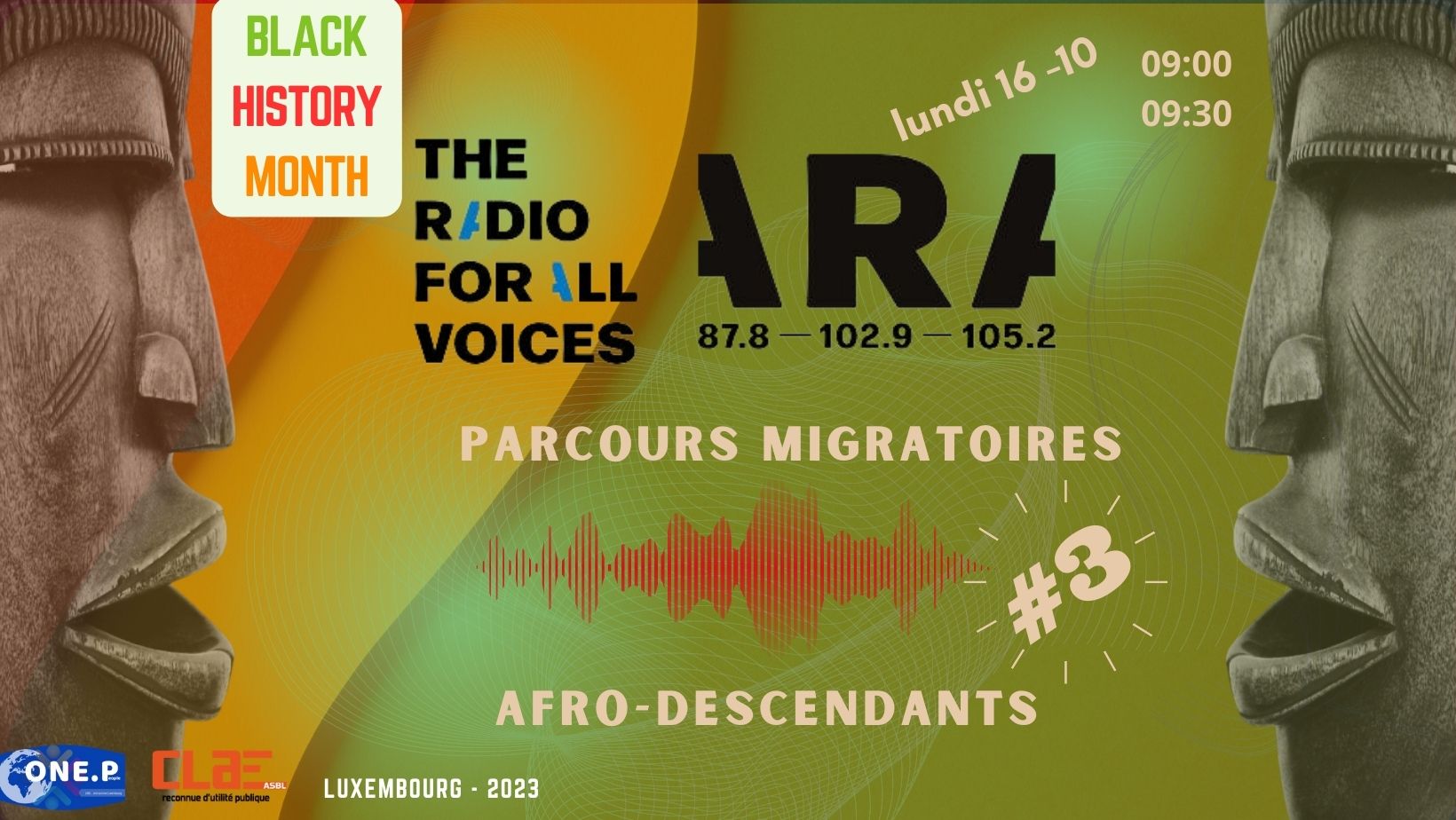 Luxembourg ; One People ASBL; Anti Racisme; Radio ARA