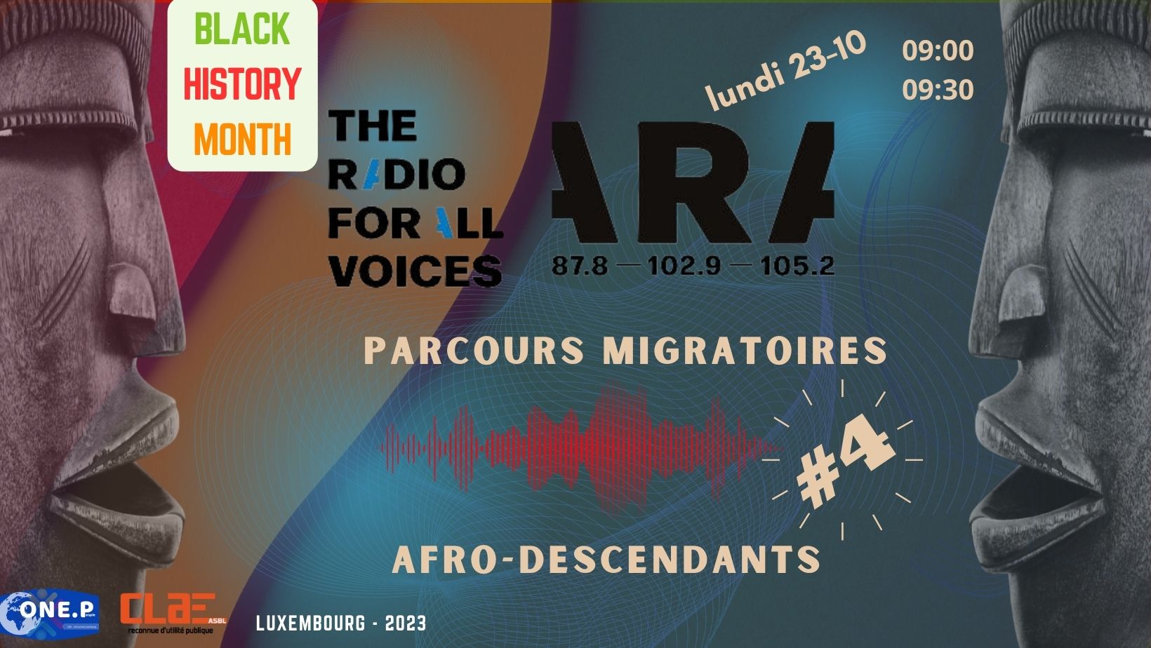 Luxembourg ; One People ASBL; Anti Racisme; Radio ARA