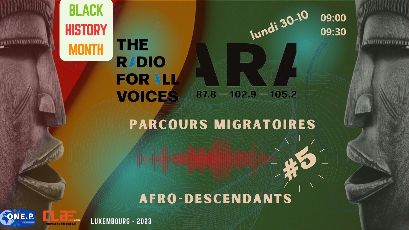 Luxembourg ; One People ASBL; Anti Racisme; Radio ARA