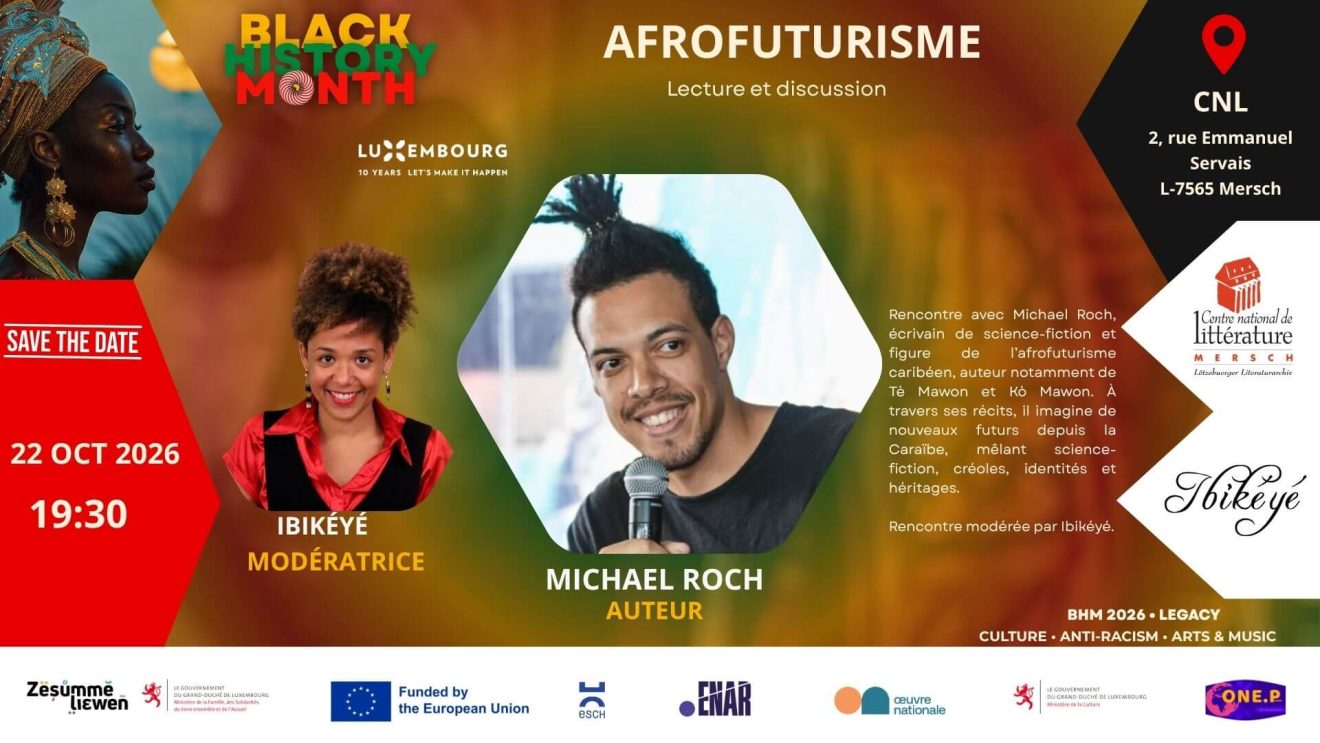 Afrofuturisme; Black History Month Luxembourg 2026; Antiracisme Luxembourg