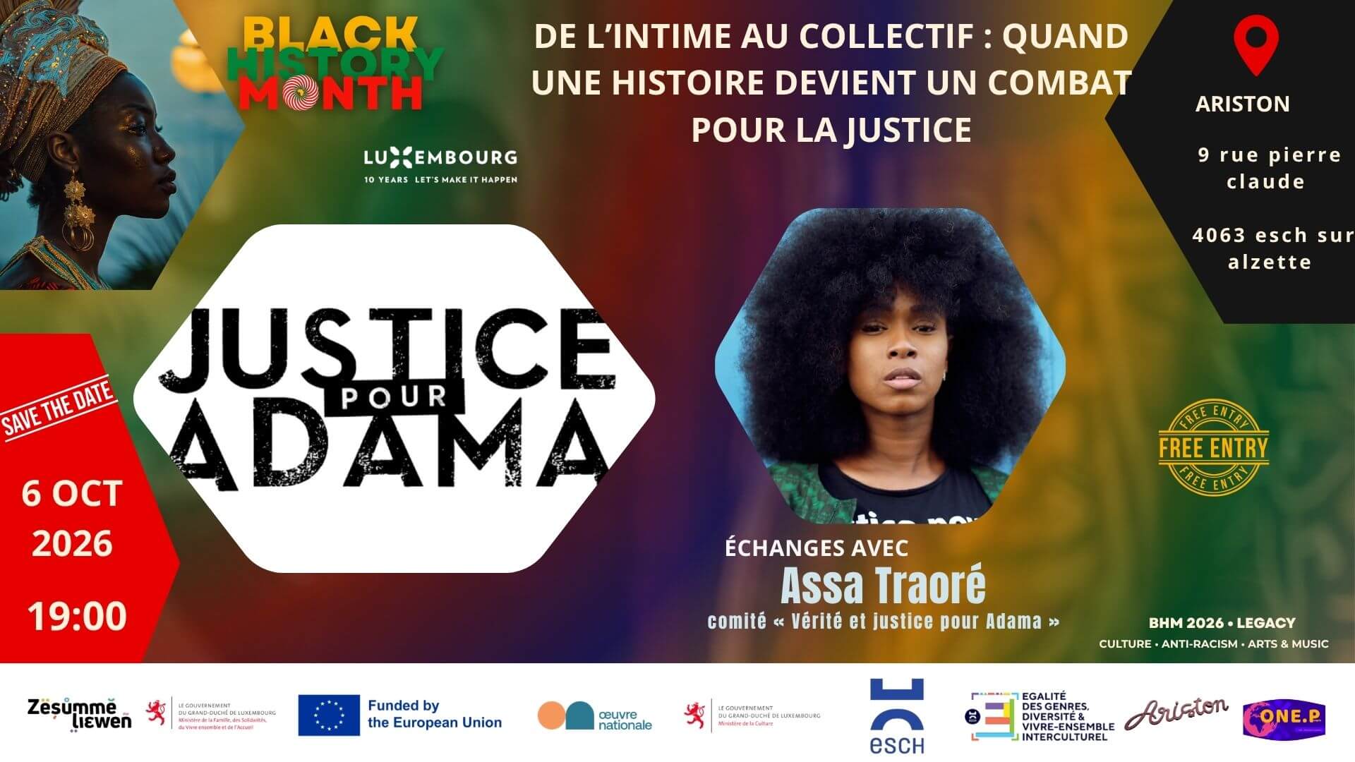 Échanges avec Assa Traoré