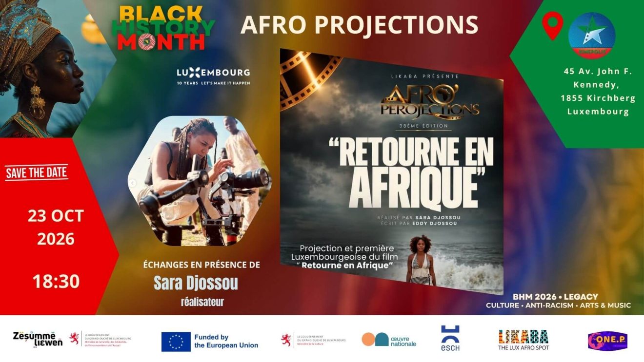Afro Projections ; Black History Month Luxembourg 2026; Antiracisme Luxembourg