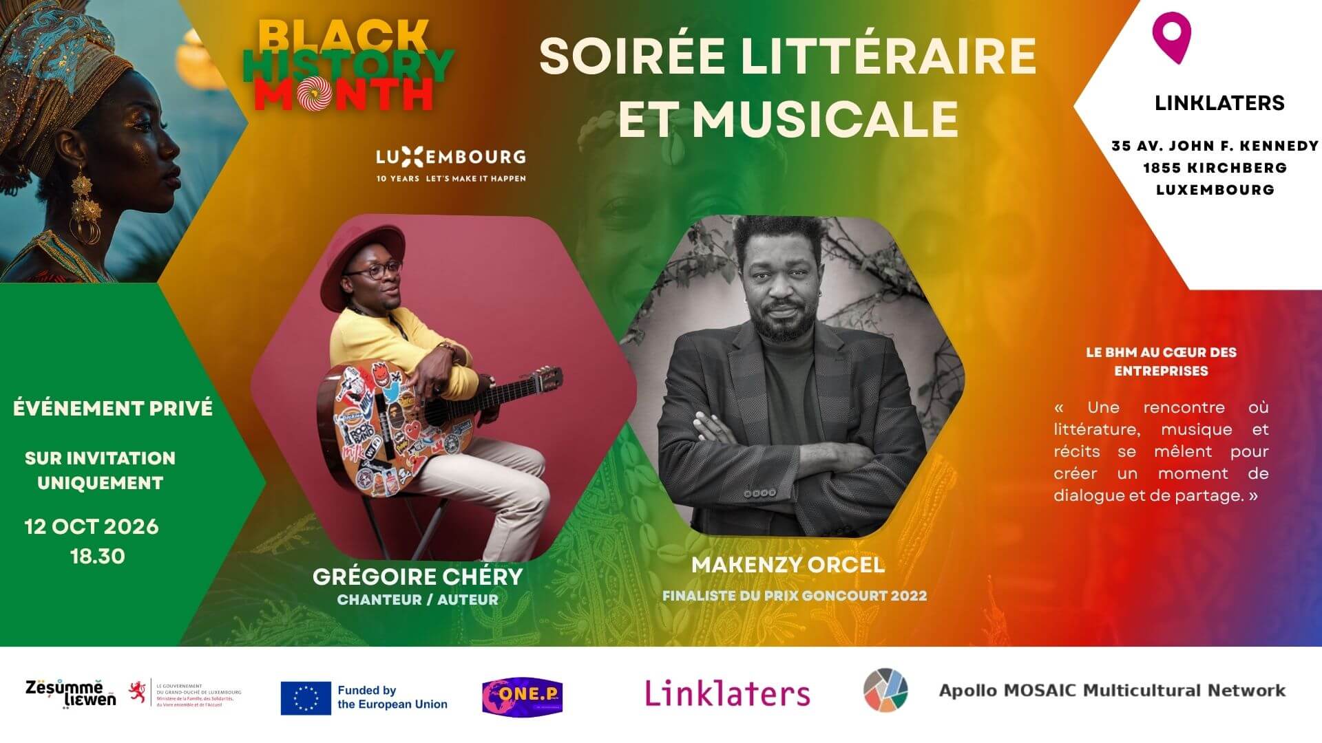 Soirée Littéraire et Musicale